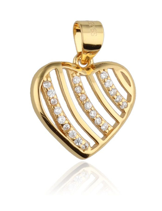 Silver Pendant Heart