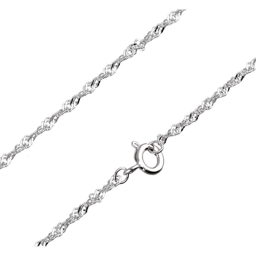 Silver Chain Singapore G030 L45 cm