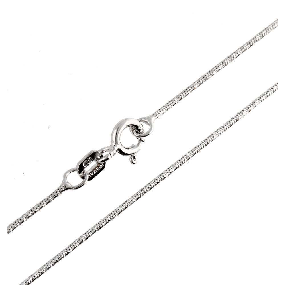 Silver Chain, Diamond Line. Rdis024 Rod G020 L55 cm