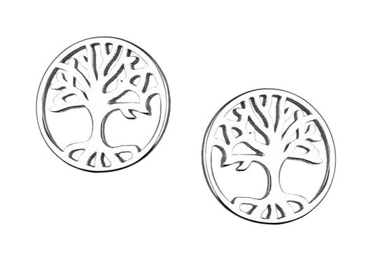 Silver Earrings Tree