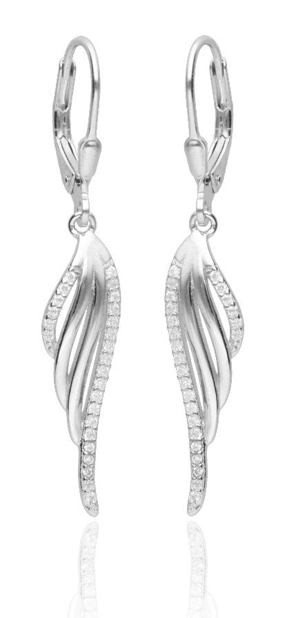 Silver Earrings Long