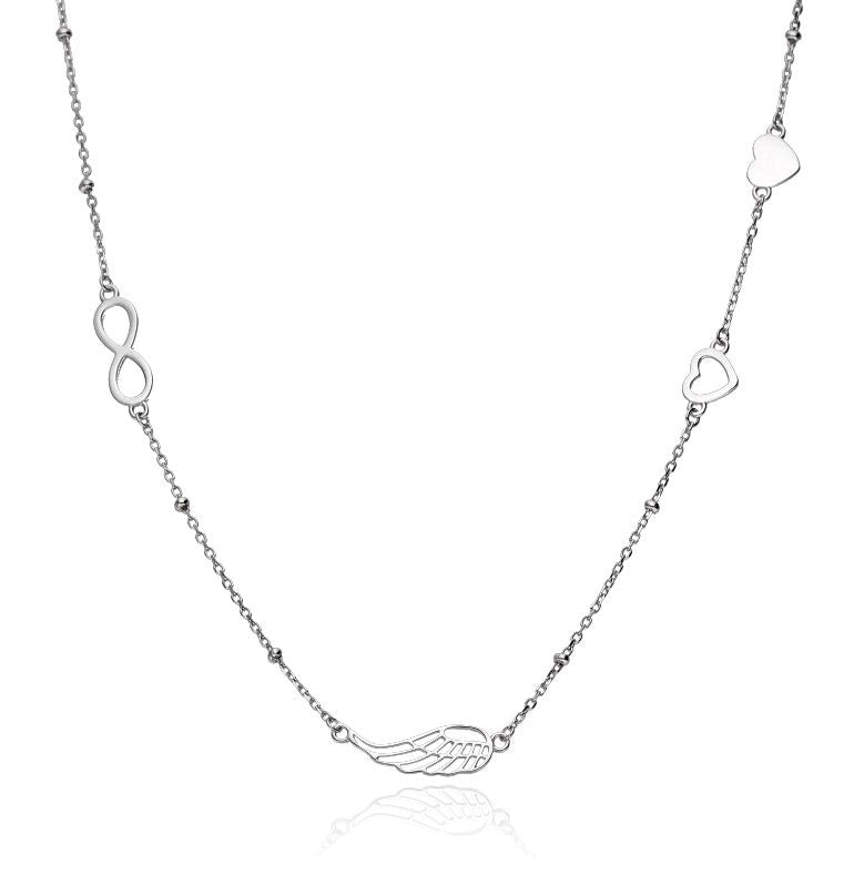 Silver Necklace 43+3