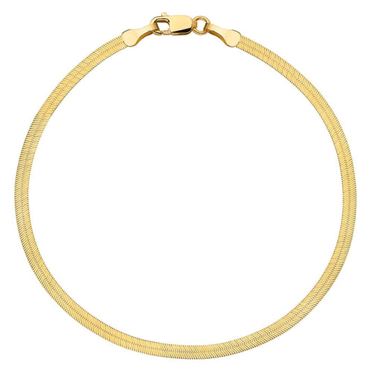 Silver Chain Tape G040 L45 cm | Gold Plated