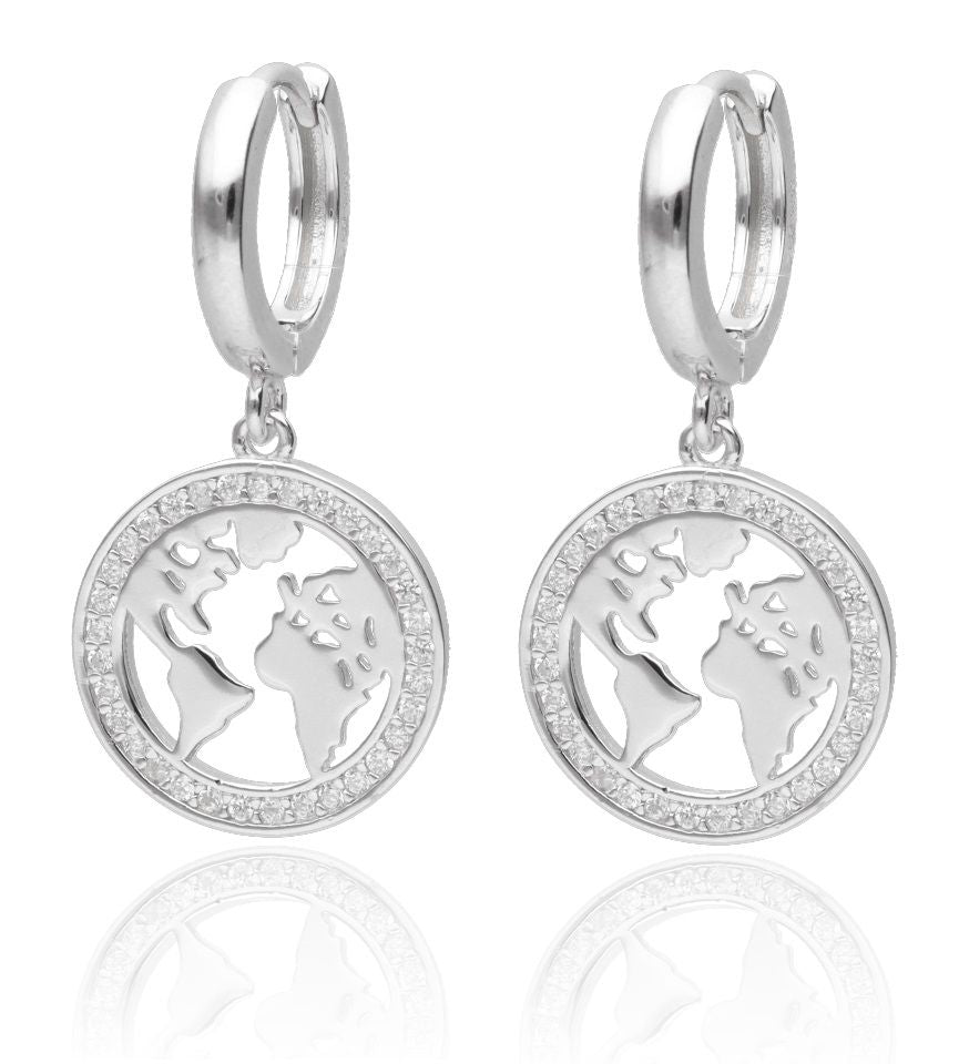 Silver Earrings Ground