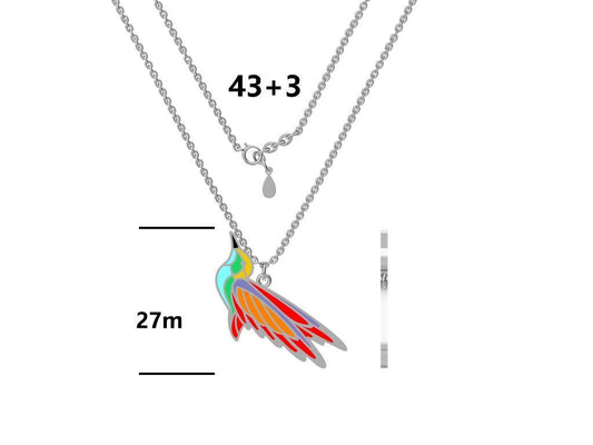 Sudraba kaklarota putns 27M