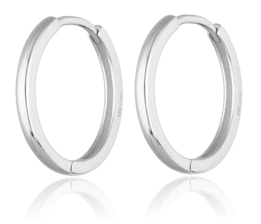 Silver Earrings 17.8Mm