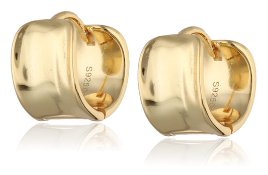 Silver Earrings Gold Plated 13.4M