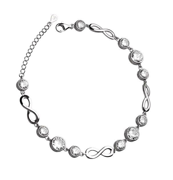 Silver Bracelet Infinity