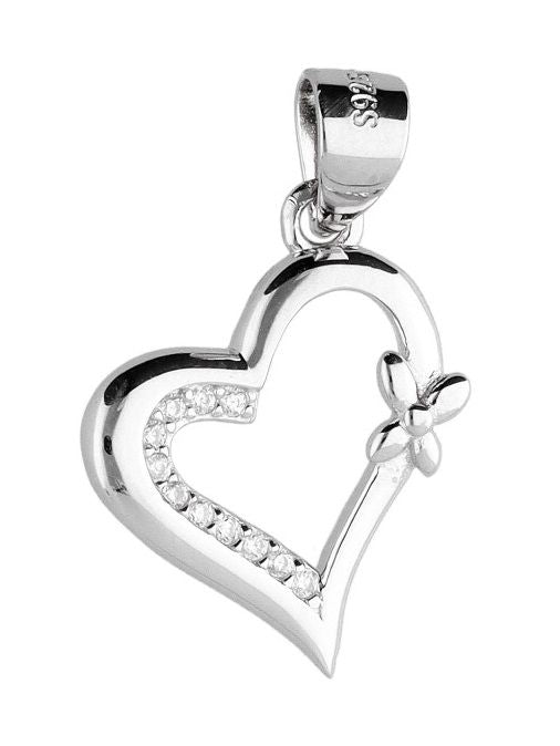 Silver Pendant Heart