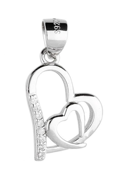 Silver Pendant Heart