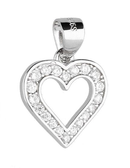 Silver Pendant Heart