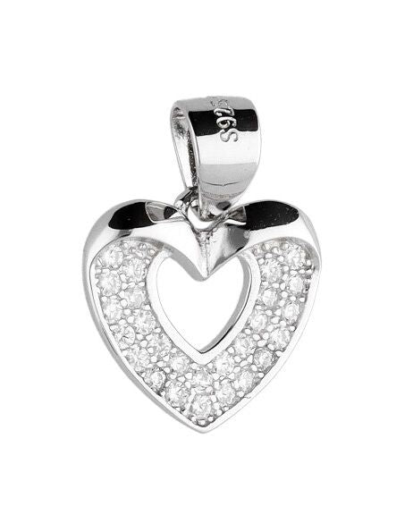 Silver Pendant Heart 