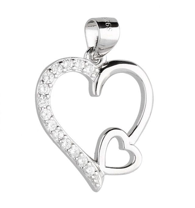 Silver Pendant Heart