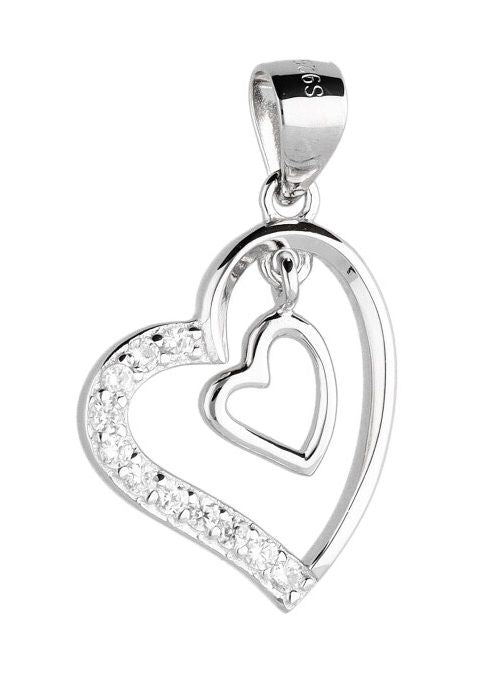 Silver Pendant Heart